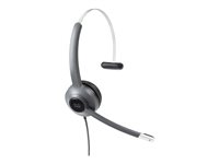Cisco 521 Wired Single - Micro-casque - sur-oreille - filaire - jack 3,5mm - remanufacturé CP-HS-W-521-USB-RF
