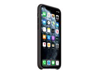 Apple - Coque de protection pour téléphone portable - silicone - noir - pour iPhone 11 Pro MWYN2ZM/A