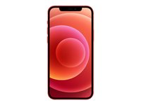 Apple iPhone 12 - (PRODUCT) RED - 5G smartphone - double SIM / Mémoire interne 64 Go - écran OEL - 6.1" - 2532 x 1170 pixels - 2x caméras arrière 12 MP, 12 MP - front camera 12 MP - rouge MGJ73ZD/A