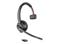 Poly Savi 8210 Office - Savi 8200 series - micro-casque - sur-oreille - DECT / Bluetooth - sans fil - noir - certifié Zoom 8D3K5AA#ABB