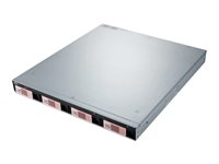 Fujitsu CELVIN NAS Server QR806 - Serveur NAS - 4 Baies - 24 To - rack-montable - SATA 6Gb/s - HDD 6 To x 4 - RAID 0, 1, 5, 6, 10, JBOD, disque de réserve 5 - RAM 4 Go - 10 Gigabit Ethernet - iSCSI - 1U S26341-F107-L846