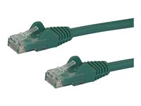 StarTech.com Câble Ethernet 10 m - RJ45 Cat6 - Câble réseau sans accroc - UTP - Cordon patch - Catégorie 6 - Vert - Cordon de raccordement - RJ-45 (M) pour RJ-45 (M) - 10 m - CAT 6 - moulé, sans crochet - vert N6PATC10MGN