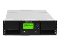 Overland-Tandberg NEOxl 40 - Bibliothèque de bandes - 240 To / 600 To - logements : 40 - LTO Ultrium (6 To / 15 To) x 1 - Ultrium 7 - nombre maximum de lecteurs : 3 - 8Gb Fibre Channel - rack-montable - 3U - avec entrées de lettres OV-NEOXL407F