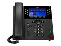 Poly VVX 450 - OBi Edition - téléphone VoIP - (conférence) à trois capacité d'appel - SIP, SRTP, SDP - 12 lignes - noir 89B60AA