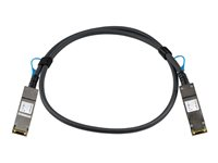 StarTech.com Câble QSFP+ à connexion directe de 1 m - Compatible avec HP JG326A - Cordon QSFP+ 40G - Câble Twinax passif - Câble DAC - Câble d'attache directe 40GBase - QSFP+ verrouillé pour QSFP+ verrouillé - 1 m - twinaxial - SFF-8436 - passif - noir - pour HPE Apollo 4200, 4200 Gen10; Edgeline e920; FlexFabric 12900E 36, 12XXX; ProLiant e910t 2U JG326AST