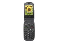 DORO 6030 - Téléphone de service - microSD slot - Écran LCD - 320 x 240 pixels - rear camera 0,3 MP - graphite 6944