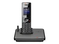 Poly VVX D230 - Téléphone VoIP sans fil avec ID d'appelant/appel en instance - DECT - (conférence) à trois capacité d'appel - SIP, SDP - 8 lignes - 8 lignes - noir 8K163AA#ABB