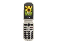 DORO 6030 - Téléphone de service - microSD slot - 320 x 240 pixels - rear camera 0,3 MP - brun 6857