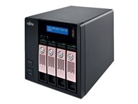 Fujitsu CELVIN NAS Server Q805 - Serveur NAS - 4 Baies - 8 To - SATA 6Gb/s - HDD 2 To x 4 - RAID 0, 1, 5, 6, 10, JBOD, disque de réserve 5 - RAM 2 Go - Gigabit Ethernet - iSCSI S26341-F105-L812