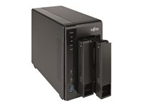 Fujitsu CELVIN NAS QE707 - Serveur NAS - 2 Baies - 8 To - SATA 6Gb/s - HDD 4 To x 2 - RAID 0, 1, JBOD - RAM 1 Go - Gigabit Ethernet - iSCSI S26341-F108-L724